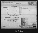 Manufacturer's drawing for North American Aviation B-25 Mitchell Bomber. Drawing number 98-53810