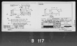 Manufacturer's drawing for Boeing Aircraft Corporation B-17 Flying Fortress. Drawing number 1-19058