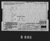 Manufacturer's drawing for North American Aviation B-25 Mitchell Bomber. Drawing number 108-711154