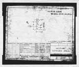 Manufacturer's drawing for Boeing Aircraft Corporation B-17 Flying Fortress. Drawing number 41-1494