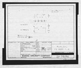 Manufacturer's drawing for Boeing Aircraft Corporation B-17 Flying Fortress. Drawing number 21-7596