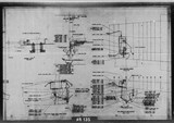 Manufacturer's drawing for North American Aviation B-25 Mitchell Bomber. Drawing number 98-47055
