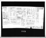 Manufacturer's drawing for Lockheed Corporation P-38 Lightning. Drawing number 195061