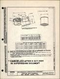 Manufacturer's drawing for Generic Parts - Aviation Standards. Drawing number an6222