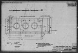 Manufacturer's drawing for North American Aviation B-25 Mitchell Bomber. Drawing number 98-62518