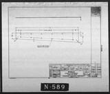 Manufacturer's drawing for Chance Vought F4U Corsair. Drawing number 33336