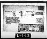 Manufacturer's drawing for Chance Vought F4U Corsair. Drawing number 19121