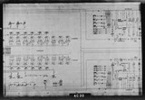 Manufacturer's drawing for North American Aviation B-25 Mitchell Bomber. Drawing number 98-54002