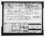Manufacturer's drawing for Boeing Aircraft Corporation B-17 Flying Fortress. Drawing number 1-16265