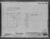 Manufacturer's drawing for North American Aviation B-25 Mitchell Bomber. Drawing number 108-54075