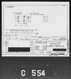 Manufacturer's drawing for Boeing Aircraft Corporation B-17 Flying Fortress. Drawing number 1-29659