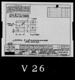 Manufacturer's drawing for Lockheed Corporation P-38 Lightning. Drawing number 202826