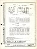 Manufacturer's drawing for Generic Parts - Aviation Standards. Drawing number an787