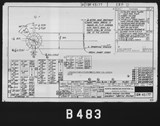 Manufacturer's drawing for North American Aviation P-51 Mustang. Drawing number 104-43177
