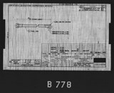Manufacturer's drawing for North American Aviation B-25 Mitchell Bomber. Drawing number 108-588206
