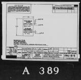 Manufacturer's drawing for Lockheed Corporation P-38 Lightning. Drawing number 196184