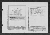 Manufacturer's drawing for North American Aviation B-25 Mitchell Bomber. Drawing number 2F1 2F2