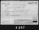 Manufacturer's drawing for North American Aviation P-51 Mustang. Drawing number 102-31405