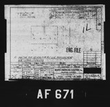 Manufacturer's drawing for North American Aviation B-25 Mitchell Bomber. Drawing number 19-54048