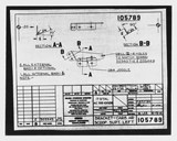Manufacturer's drawing for Beechcraft (Beech Aircraft Corporation) AT-10 Wichita - Private. Drawing number 105789