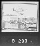 Manufacturer's drawing for Boeing Aircraft Corporation B-17 Flying Fortress. Drawing number 1-20207