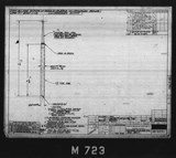 Manufacturer's drawing for North American Aviation B-25 Mitchell Bomber. Drawing number 98-61341
