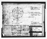 Manufacturer's drawing for Boeing Aircraft Corporation B-17 Flying Fortress. Drawing number 1-16038