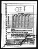 Manufacturer's drawing for North American Aviation AT-6 Texan / Harvard. Drawing number 2W6