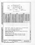 Manufacturer's drawing for Generic Parts - Aviation General Manuals. Drawing number AN400