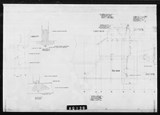 Manufacturer's drawing for North American Aviation B-25 Mitchell Bomber. Drawing number 98-48701