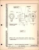 Manufacturer's drawing for Generic Parts - Aviation Standards. Drawing number an6042