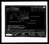 Manufacturer's drawing for Lockheed Corporation P-38 Lightning. Drawing number 202071