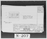 Manufacturer's drawing for Chance Vought F4U Corsair. Drawing number 37397
