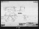 Manufacturer's drawing for North American Aviation B-25 Mitchell Bomber. Drawing number 108-52147