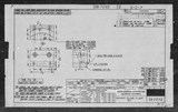 Manufacturer's drawing for North American Aviation B-25 Mitchell Bomber. Drawing number 98-72112