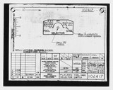 Manufacturer's drawing for Beechcraft AT-10 Wichita - Private. Drawing number 102417