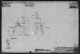 Manufacturer's drawing for North American Aviation B-25 Mitchell Bomber. Drawing number 98-53474