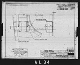 Manufacturer's drawing for North American Aviation B-25 Mitchell Bomber. Drawing number 98-52494