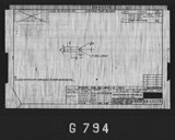 Manufacturer's drawing for North American Aviation B-25 Mitchell Bomber. Drawing number 98-53378