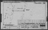 Manufacturer's drawing for North American Aviation B-25 Mitchell Bomber. Drawing number 98-51812