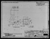 Manufacturer's drawing for North American Aviation B-25 Mitchell Bomber. Drawing number 98-54345
