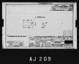 Manufacturer's drawing for North American Aviation B-25 Mitchell Bomber. Drawing number 108-537273