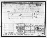 Manufacturer's drawing for Beechcraft Beech Staggerwing. Drawing number D171082