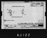 Manufacturer's drawing for North American Aviation B-25 Mitchell Bomber. Drawing number 108-34579