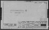 Manufacturer's drawing for North American Aviation B-25 Mitchell Bomber. Drawing number 108-54886