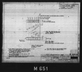 Manufacturer's drawing for North American Aviation B-25 Mitchell Bomber. Drawing number 98-58190