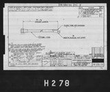 Manufacturer's drawing for North American Aviation B-25 Mitchell Bomber. Drawing number 98-588188