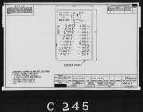 Manufacturer's drawing for Lockheed Corporation P-38 Lightning. Drawing number 196191