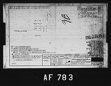 Manufacturer's drawing for North American Aviation B-25 Mitchell Bomber. Drawing number 98-71136