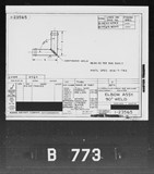 Manufacturer's drawing for Boeing Aircraft Corporation B-17 Flying Fortress. Drawing number 1-23565